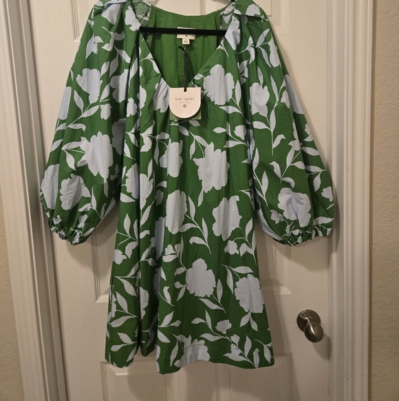 Kate Spade Green Floral Dress - Picture 4 of 8